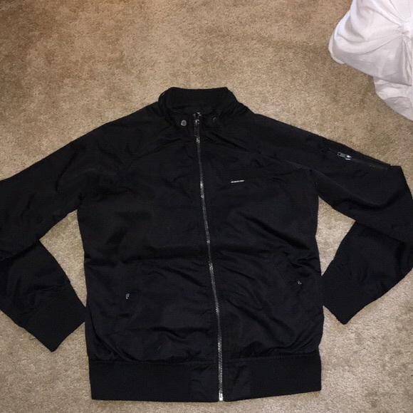 MEMBERS ONLY SATIN BOMBER JACKET - Picture 3 of 3
